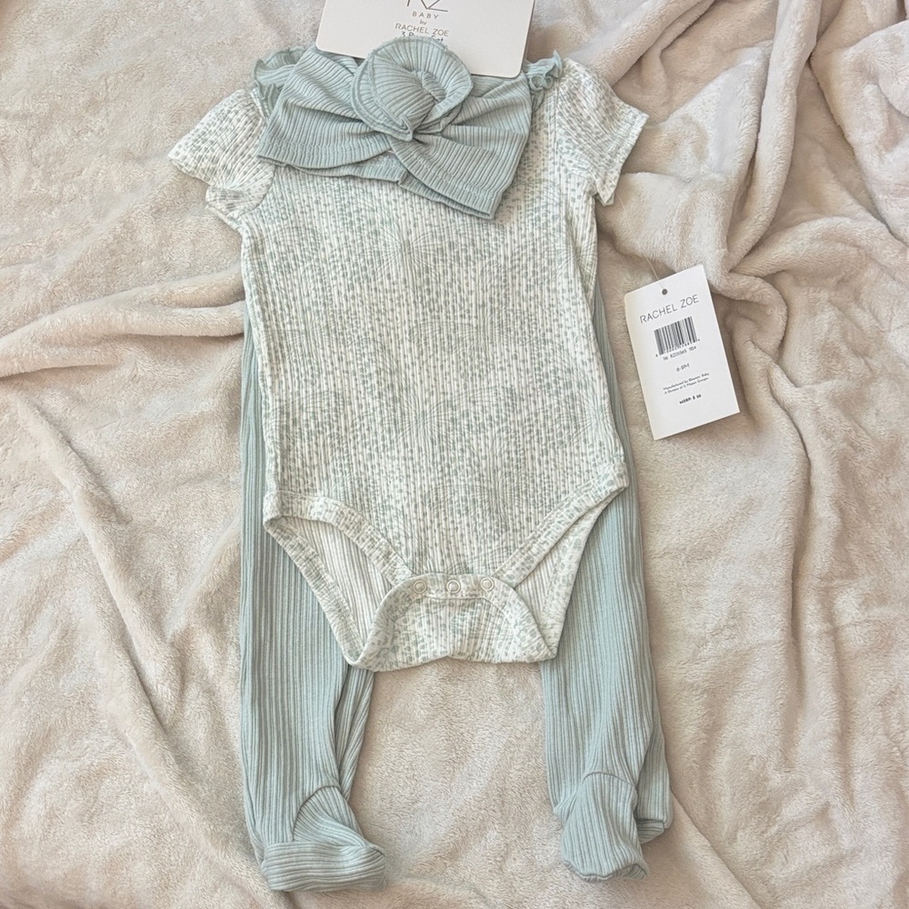 23. Rachel Zoe 3 Piece in Mint and White